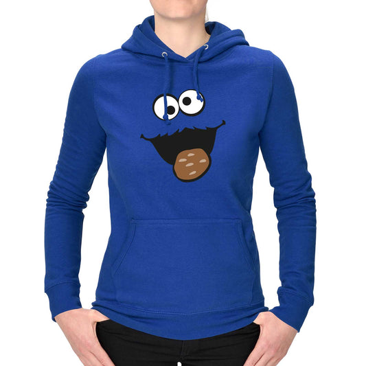 Lustiger Krümelmonster Hoodie Damen - Jimmys Karneval