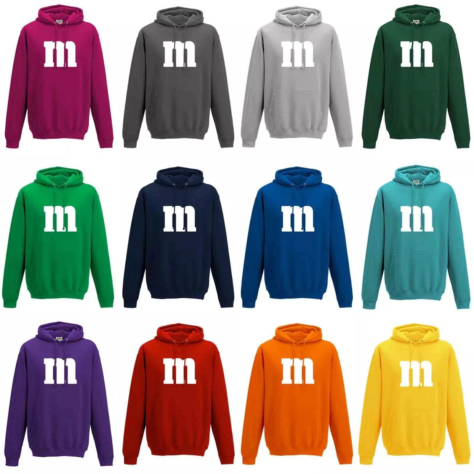 Hoodie M&M Kinder / Herren - Jimmys Karneval