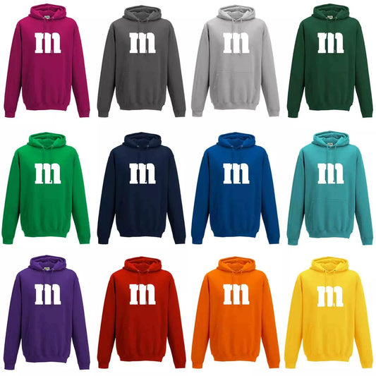 Hoodie M&M Kinder / Herren - Jimmys Karneval