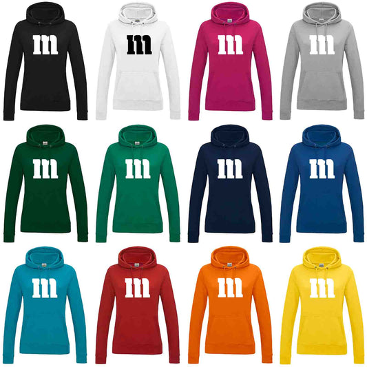 Hoodie M&M Damen - Jimmys Karneval