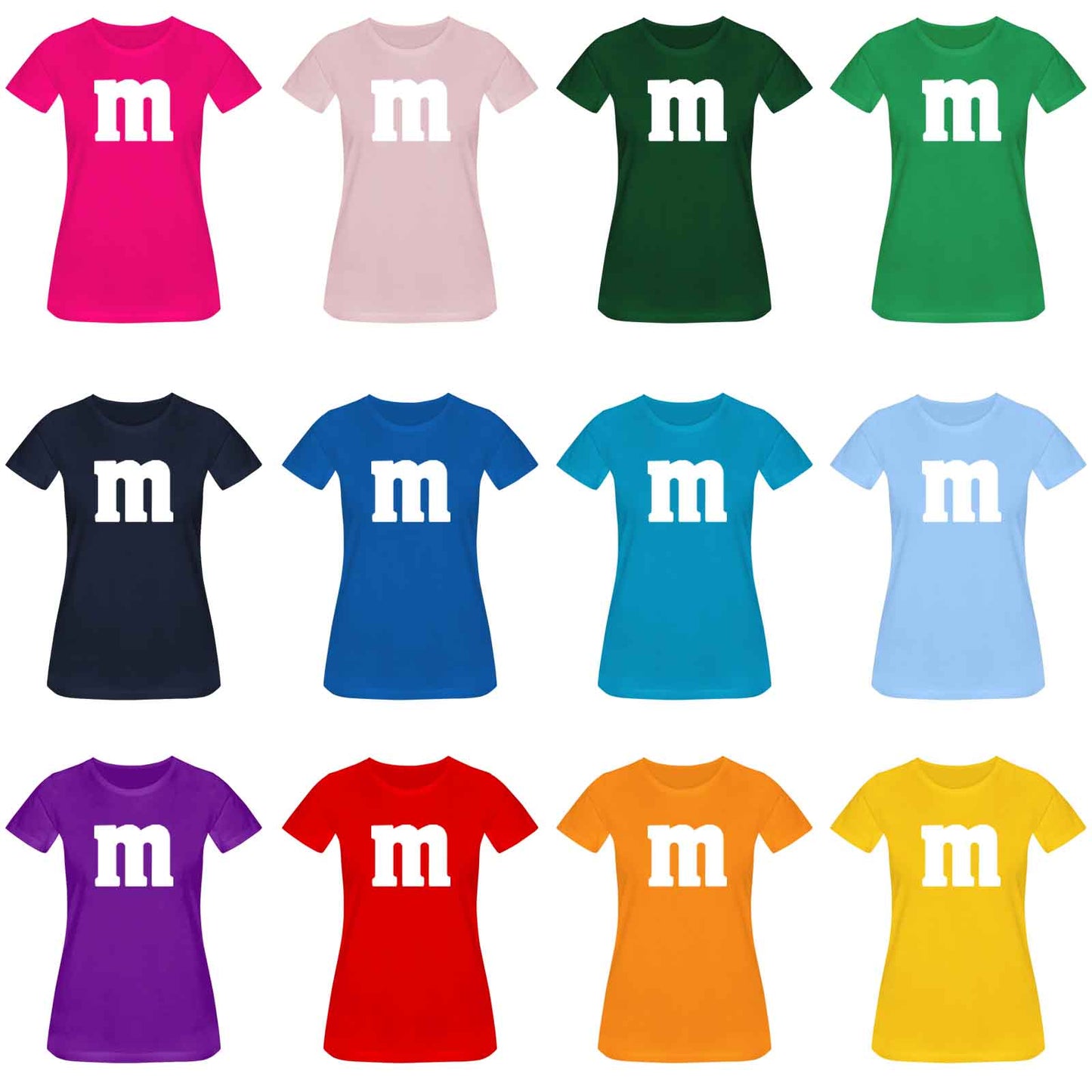T-Shirt M&M Damen - Jimmys Karneval