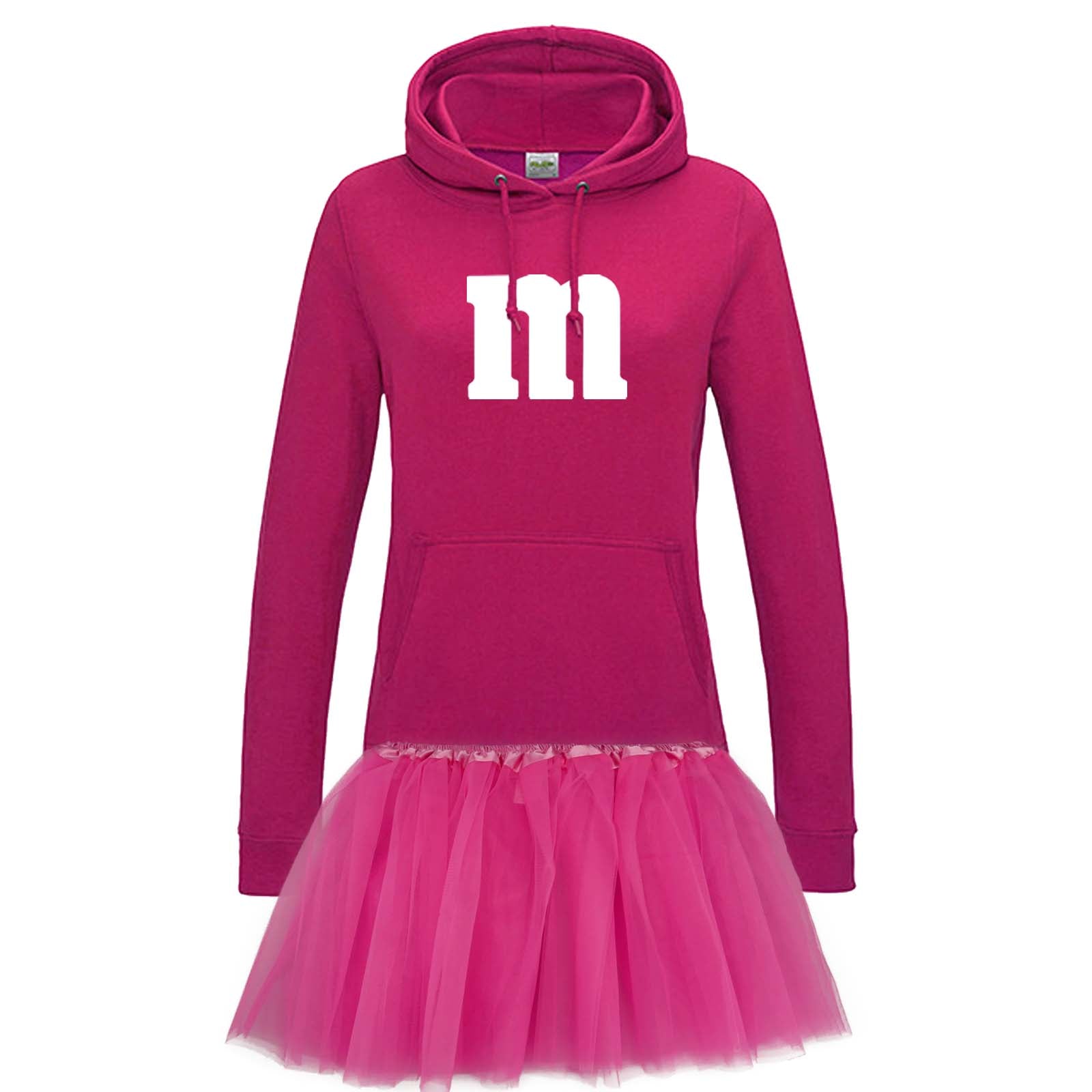 Hoodie M&M mit Tüllrock Damen - Jimmys Karneval
