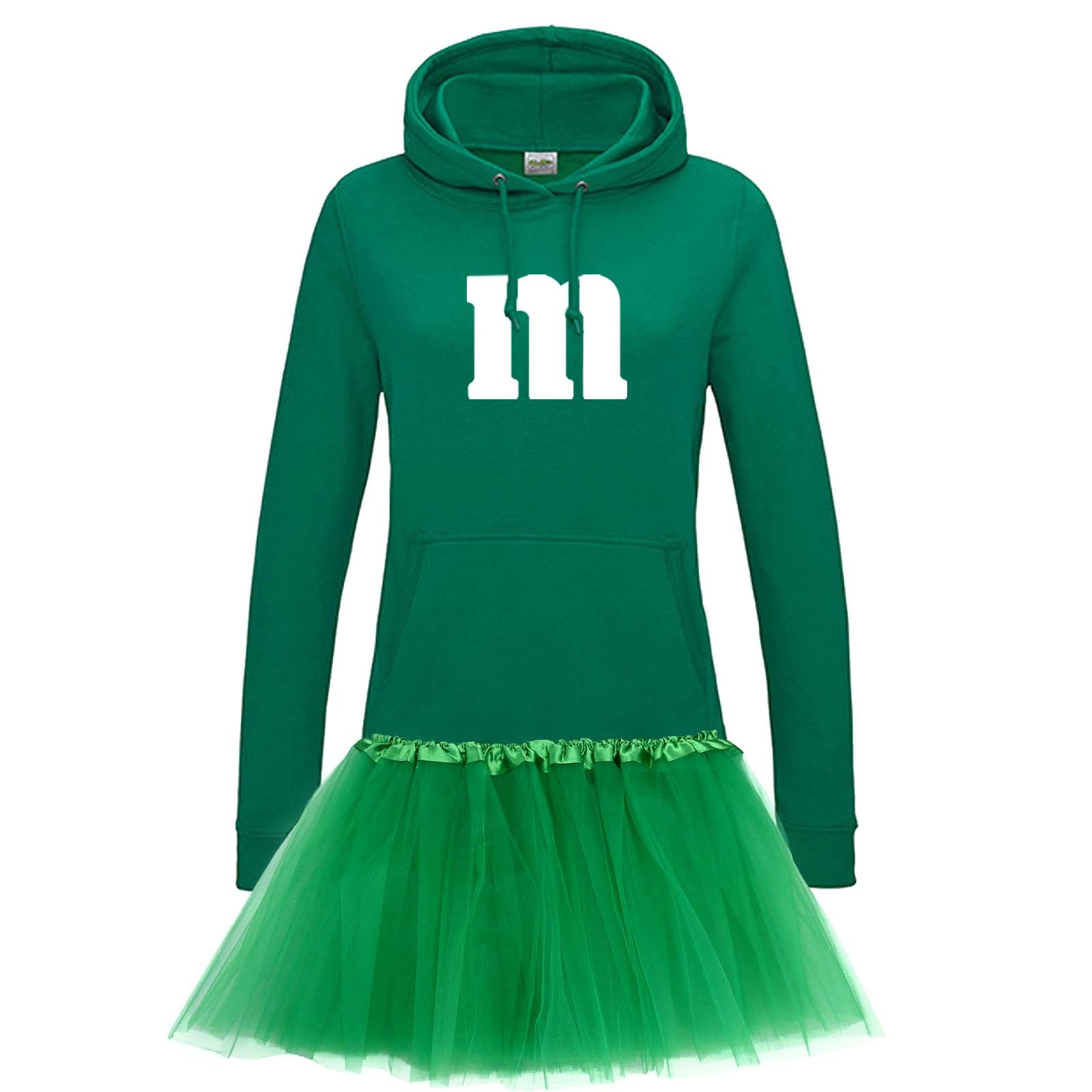 Hoodie M&M mit Tüllrock Damen - Jimmys Karneval