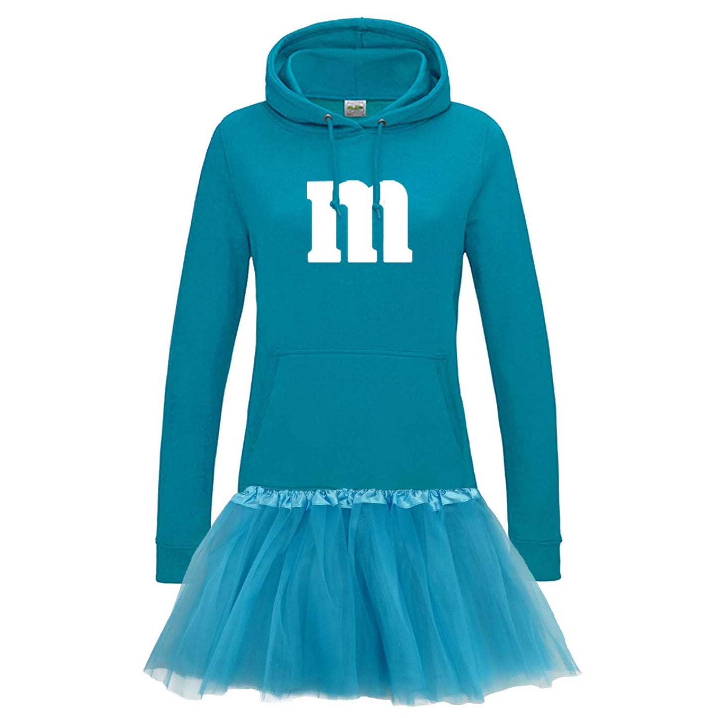 Hoodie M&M mit Tüllrock Damen - Jimmys Karneval