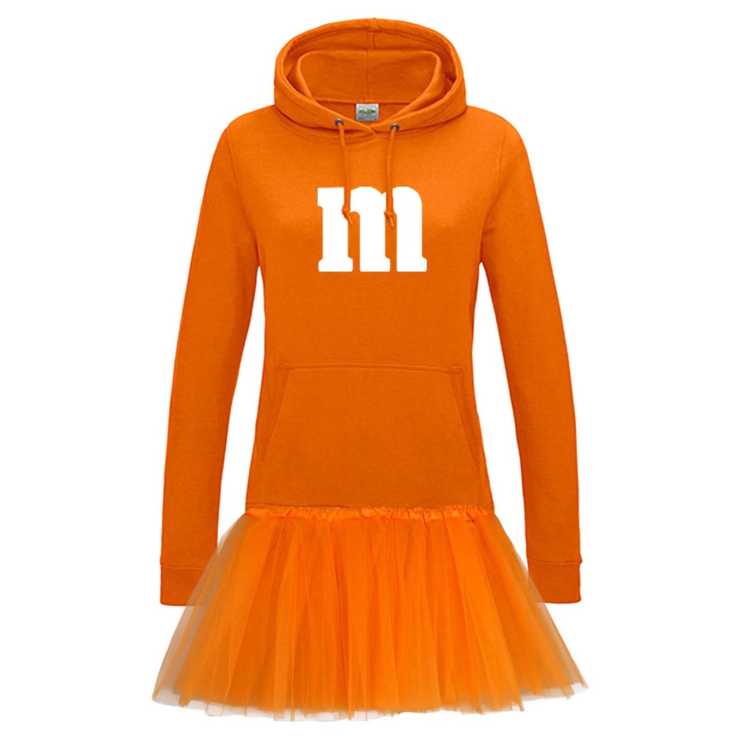 Hoodie M&M mit Tüllrock Damen - Jimmys Karneval