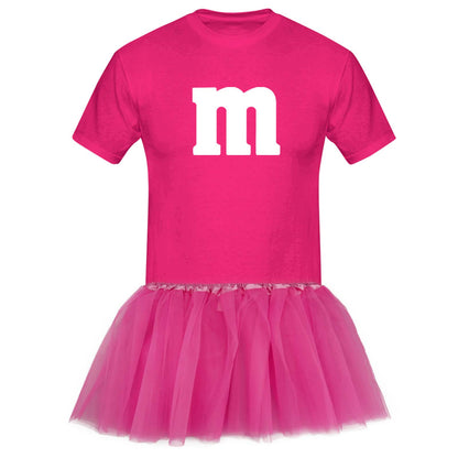 T-Shirt M&M + Tüllrock Herren - Jimmys Karneval