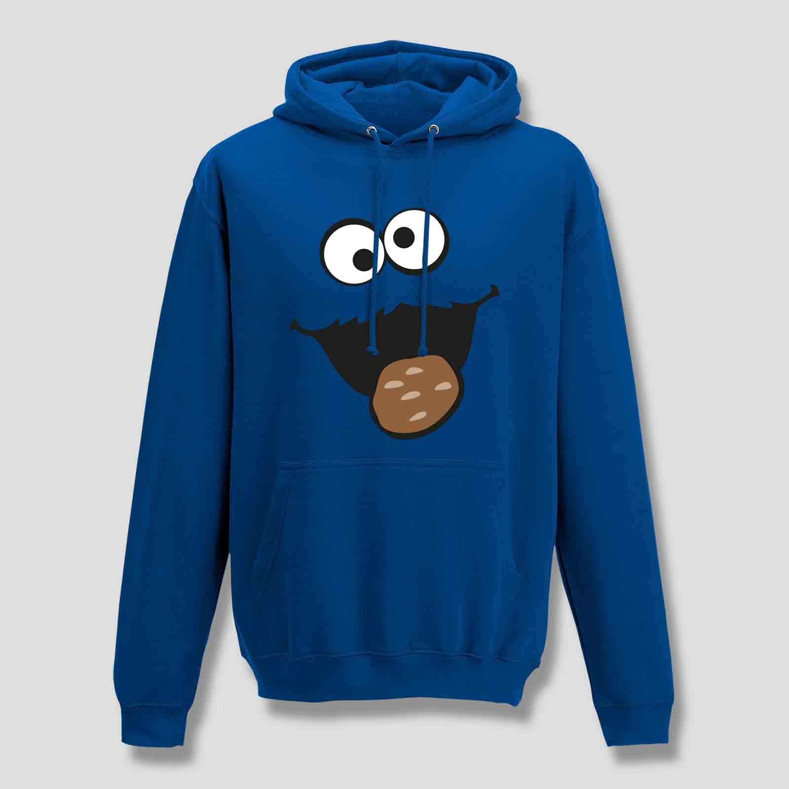 Lustiger Krümelmonster Hoodie - Jimmys Karneval