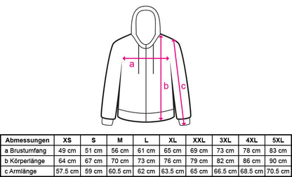 Hoodie Panzerknacker Kostüm Set Herren - Jimmys Karneval
