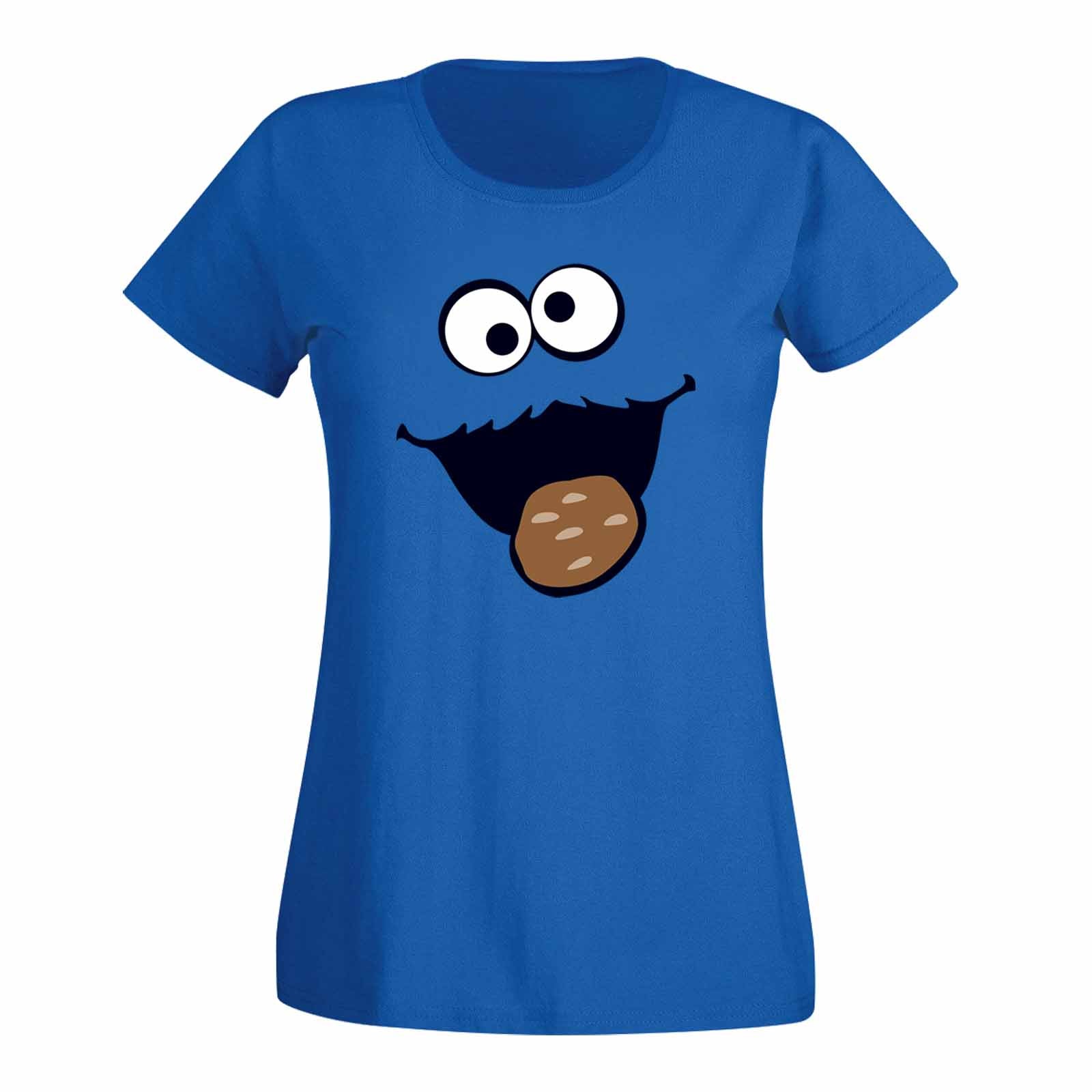 T-Shirt Krümelmonster Damen - Jimmys Karneval